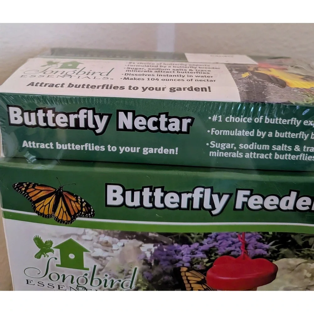 Songbird Essentials‎ Butterfly Feeder with Butterfly Nectar SE78210 New